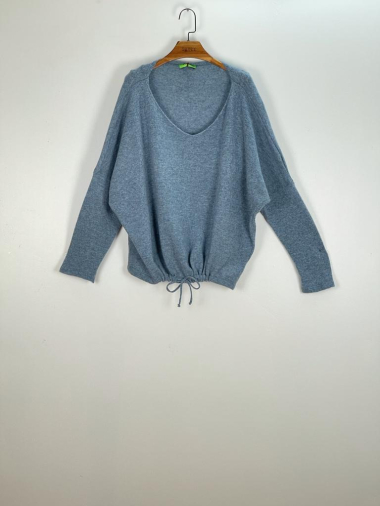 Wholesaler For Her Paris - Plain oversized wool sweater.