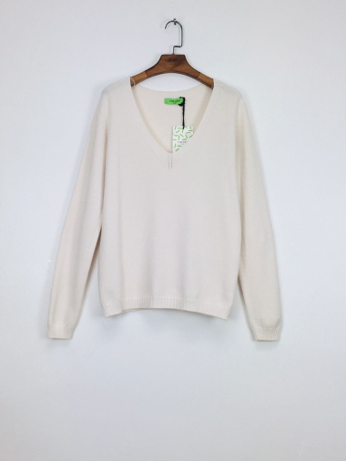 Grossiste For Her Paris - Pull uni manches longues
