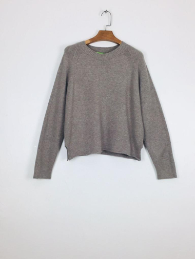 Wholesaler For Her Paris - Long-sleeved plain sweater