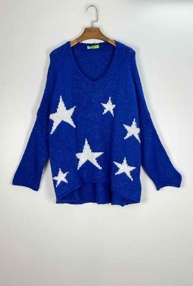 Wholesaler For Her Paris - Plain oversized sweater