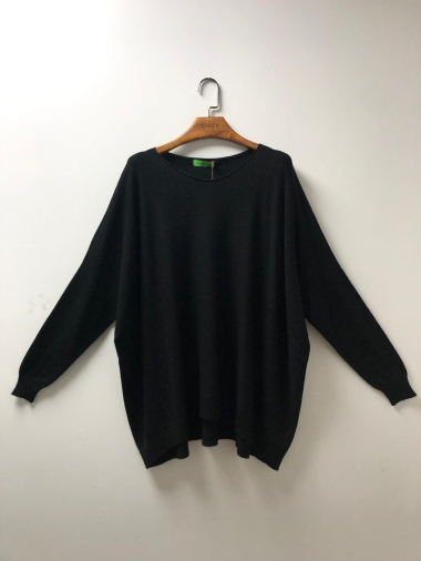 Wholesaler For Her Paris - Round-neck oversized knit top