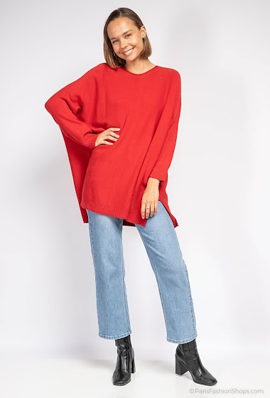Wholesaler For Her Paris - Oversized knit tunic