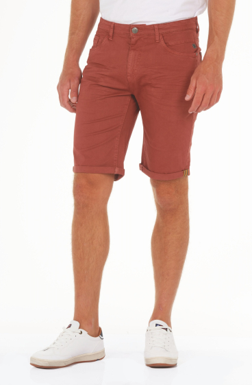 Wholesaler FRANCE DENIM - Basic 5-Pocket Bermuda Shorts