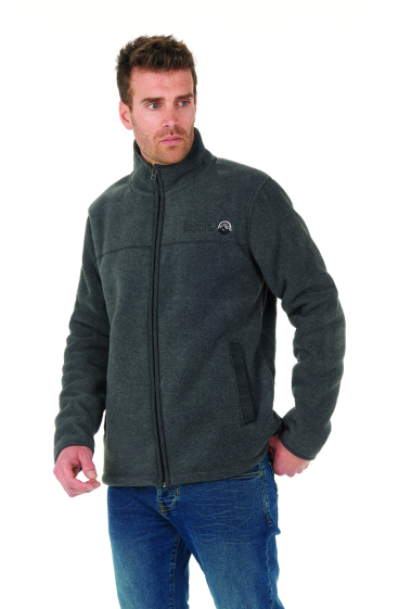Wholesaler FRANCE DENIM - Sherpa Lined Fleece Jacket