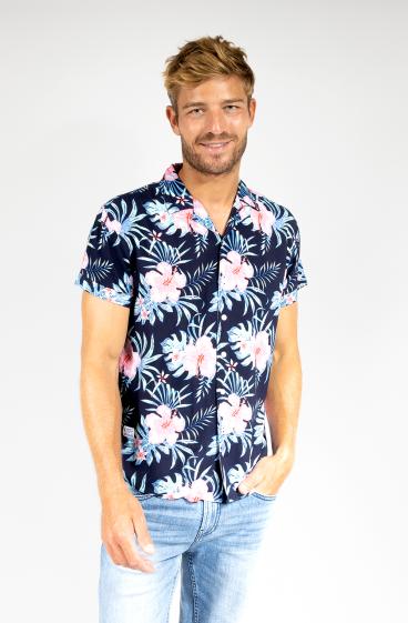 Wholesaler FRANCE DENIM - Hawaii viscose shirt
