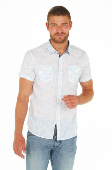 Wholesaler FRANCE DENIM - Beach Cotton Voile Shirt