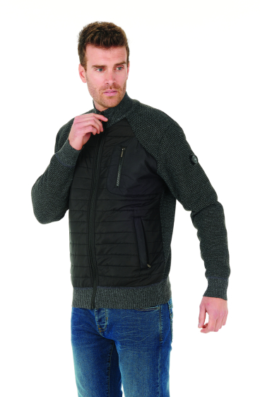 Wholesaler FRANCE DENIM - Sherpa Lined Nylon Vest