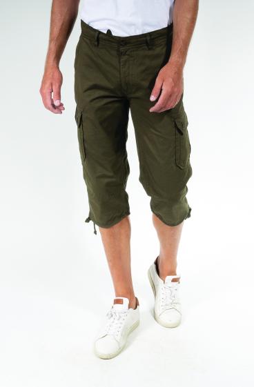 Mayorista FRANCE DENIM - Pantalones cortos de sarga para exteriores