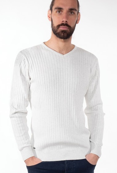 Men V-neck sweater