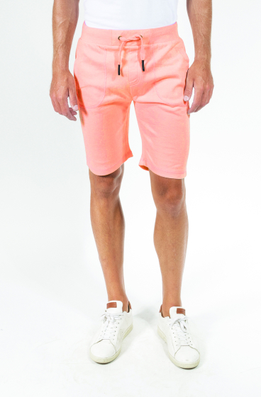Wholesaler FRANCE DENIM - Plain Tech Fleece Shorts