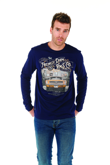 Wholesaler FRANCE DENIM - Car T-Shirt