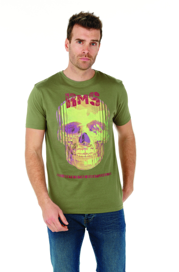Wholesaler FRANCE DENIM - MC Skull T-Shirt