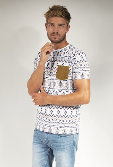 Wholesalers FRANCE DENIM - Tee Shirt Inca