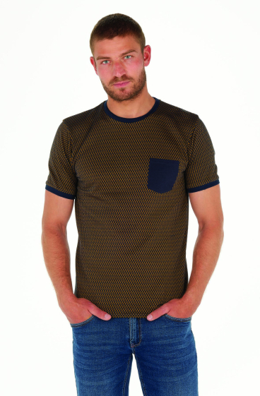 Wholesaler FRANCE DENIM - DRC Jacquard T-Shirt