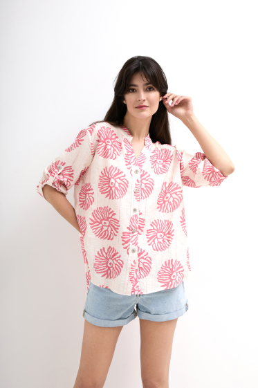Wholesaler Frankel H - Coral blouse