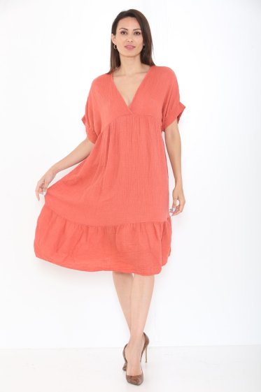 Wholesaler Frankel H - Cotton gauze dress