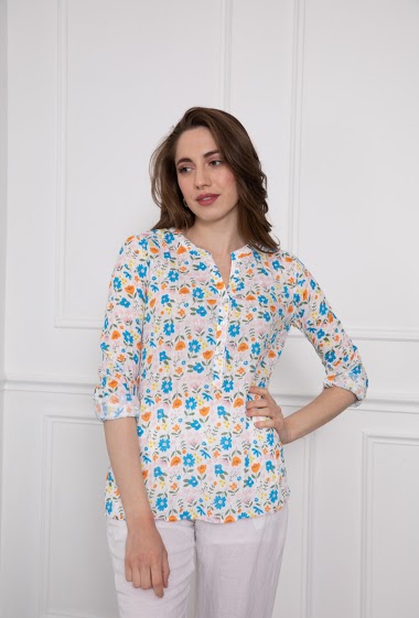 Wholesaler Freda - Printed blouse