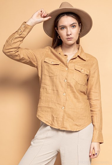 Wholesaler Freda - Linen shirt
