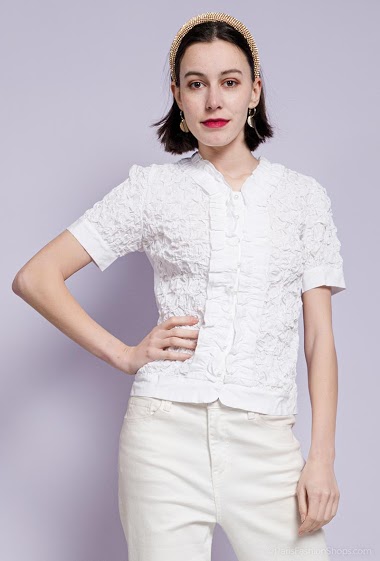 Wholesaler Freda - Textured shirt