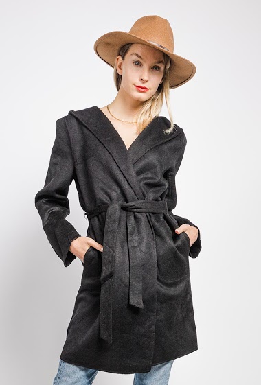 Großhändler Freda - Belted coat