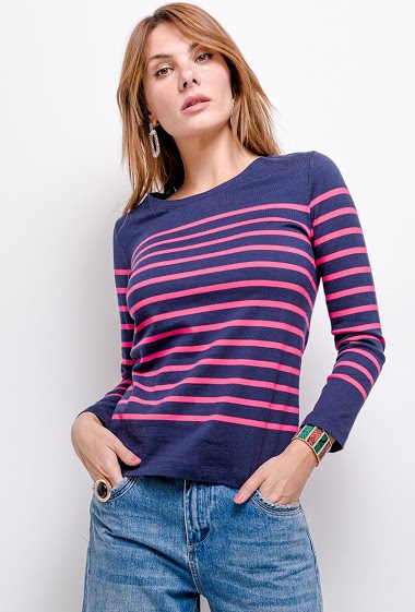 Wholesaler Freda - Striped sweater