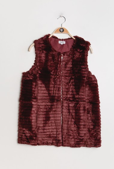 Wholesaler Freda - Sleeveless jacket in fur