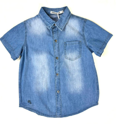 Wholesaler Free Star - Boy's denim shirt