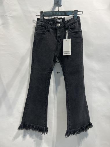 Großhändler Free Star - Ausgebleichte schwarze Jeans