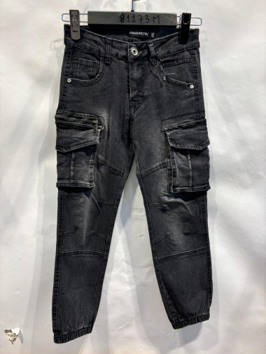 Grossiste Free Star - pantalon jeans noir