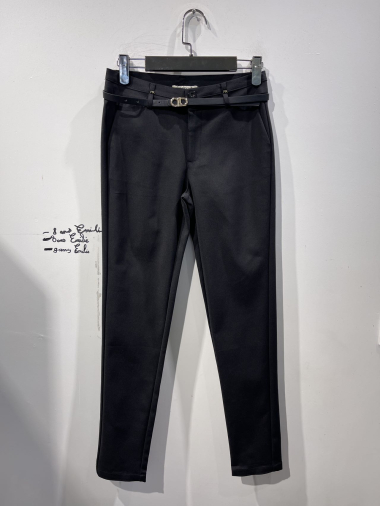 Grossiste Freesia - Pantalon chino à ceinture