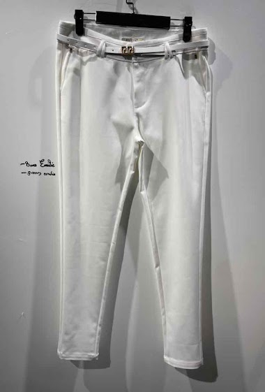 Grossiste Freesia - Pantalon chino à ceinture
