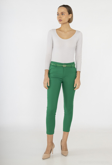 Wholesaler Freesia - Ankle pants chinos with belt