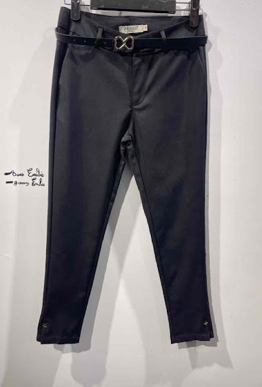 Wholesaler Freesia - Ankle pants chinos with belt