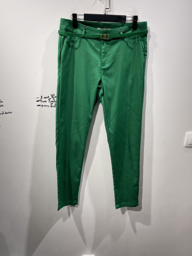 Grossiste Freesia - Pantalon chino avec ceinture