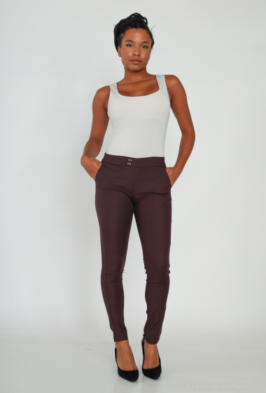Wholesaler Freesia - Elegant pants with elastic waist