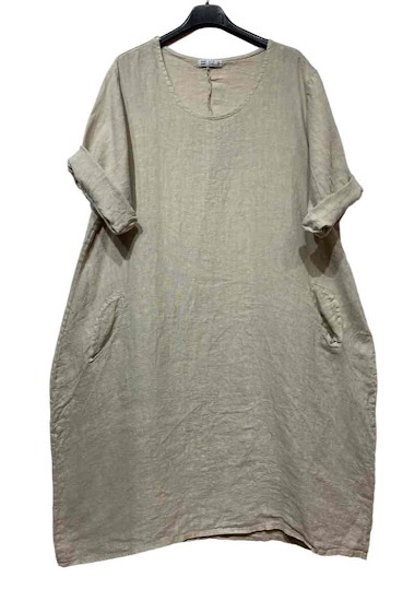 Grossiste French Baiser - 167 linen dress