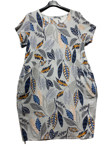 Wholesaler French Baiser - 1533 sheet linen dress