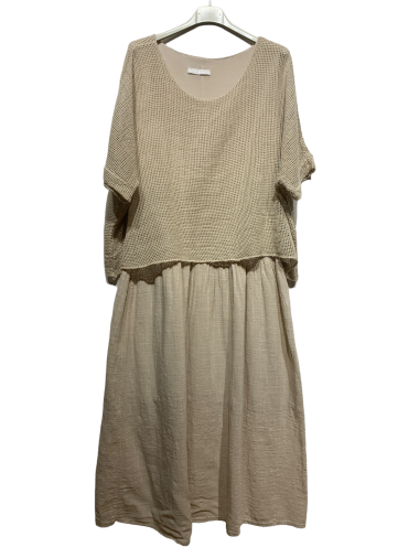 Wholesaler French Baiser - Robe en coton 39191