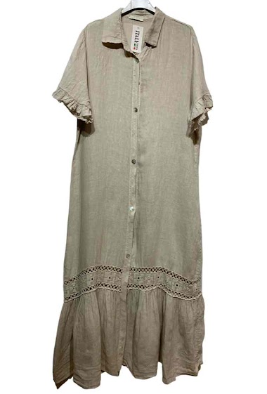 Wholesaler French Baiser - Clara linen dress