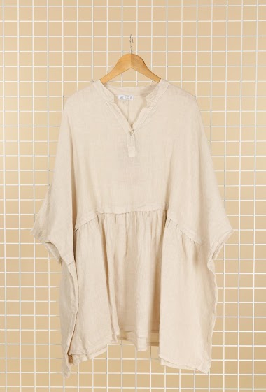 Wholesaler French Baiser - Robe en lin 9638