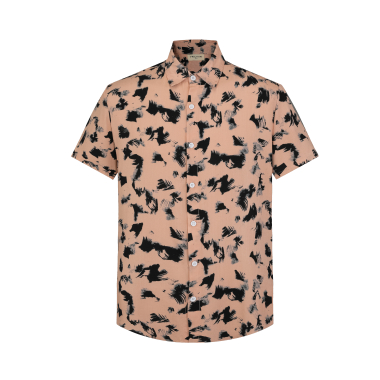Großhändler Frilivin - Kurzarmhemd mit Leopardenmuster