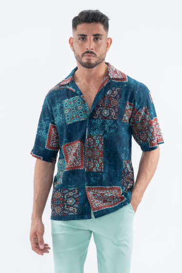 Wholesaler Frilivin - Allover Short Sleeve Shirt