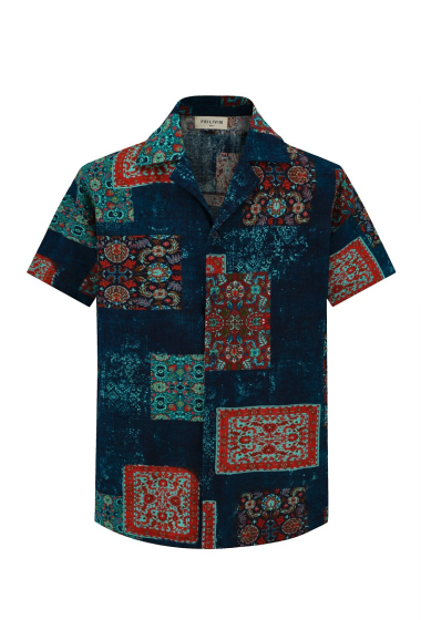 Wholesaler Frilivin - Allover Short Sleeve Shirt