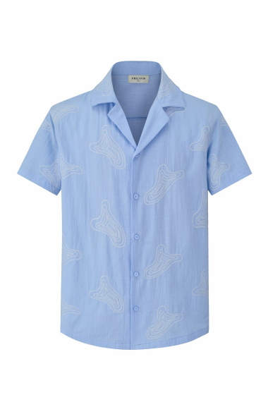Wholesaler Frilivin - Short-sleeved shirt with a pattern of abstract shapes