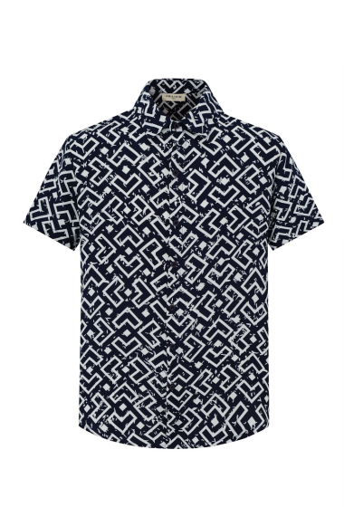 Großhändler Frilivin - Hemd mit geometrischem Muster