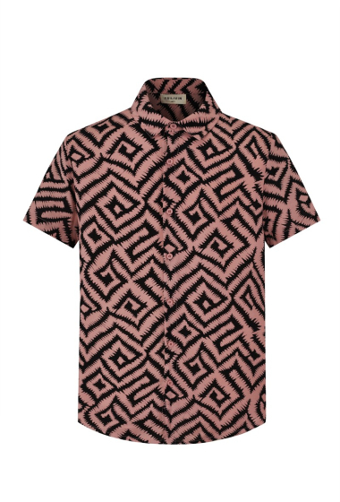 Großhändler Frilivin - Zeitgenössisches Hemd mit geometrischem Muster