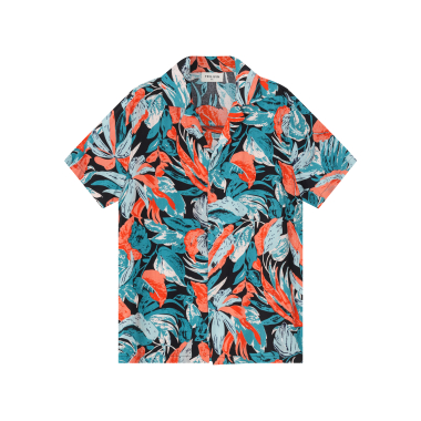 Großhändler Frilivin - Hemd mit tropischem Muster