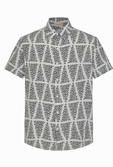 Großhändler Frilivin - Lässiges, kurzärmliges Hemd mit Grafikdruck