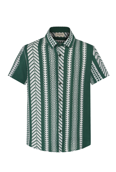 Großhändler Frilivin - Lässiges Hemd mit geometrischen Mustern