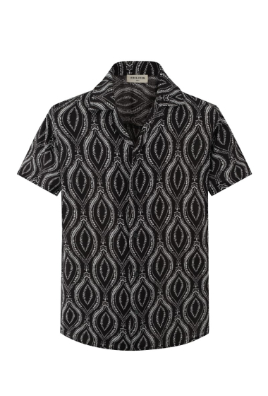 Wholesaler Frilivin - Elegant shirt with geometric pattern